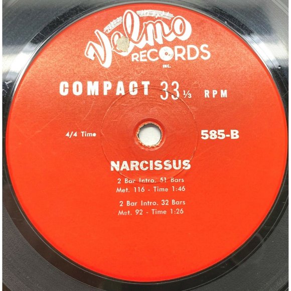 Lot of 3 Velmo Records Dance Educational Compact 33's and 45's Ragtime - Picture 6 of 8